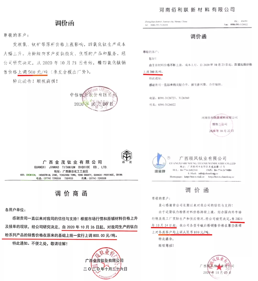 100張漲價函齊飛！原料持續暴漲，下游買不起！漲價函變廢紙？
