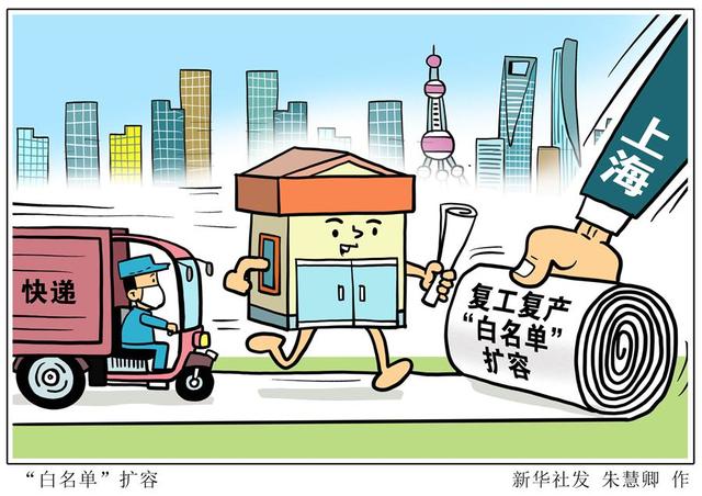 白名單”如何擴容？產業鏈如何打通？資金流如何接續？——三問上海復工復產