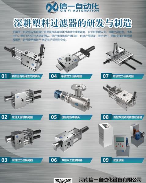 網帶式連續換網器